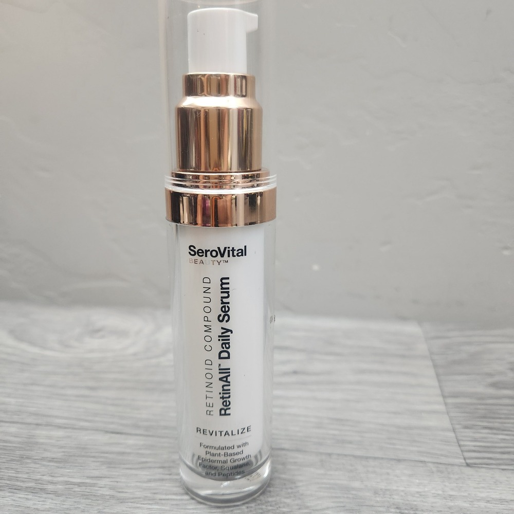 SeroVital RetinAll Daily Serum 1oz Revitalizing Retinoid Compound Revitalize